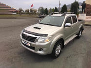 Toyota Hilux 2006–2015 Motorhjelmsdeflektor 2011-2015 (EuroCap) foto 3