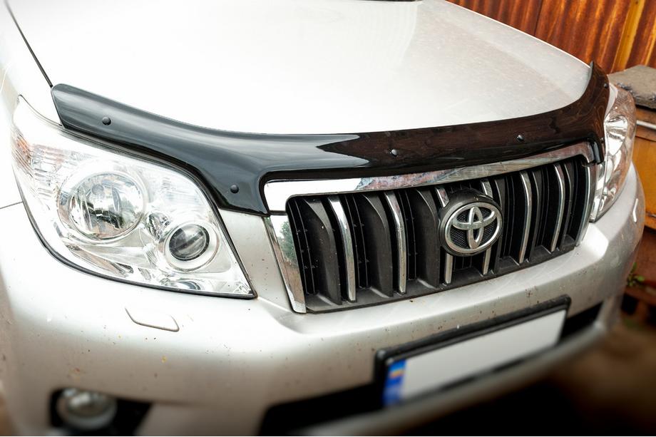 Toyota Land Cruiser Prado 150 2009–2023 Motorhjelmsdeflektor 2009-2013 (EuroCap) Foto 3