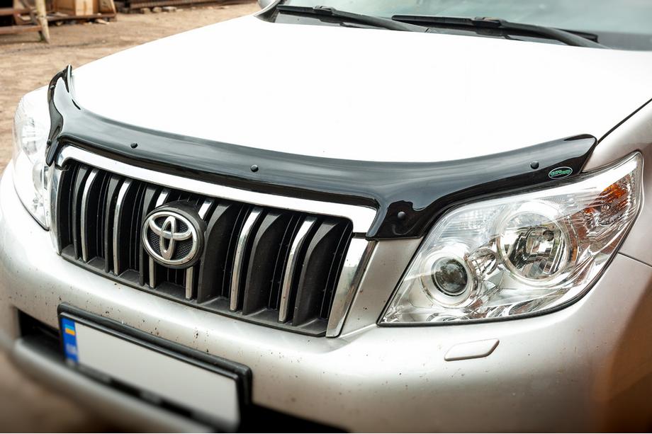 Toyota Land Cruiser Prado 150 2009–2023 Motorhjelmsdeflektor 2009-2013 (EuroCap) Foto 2