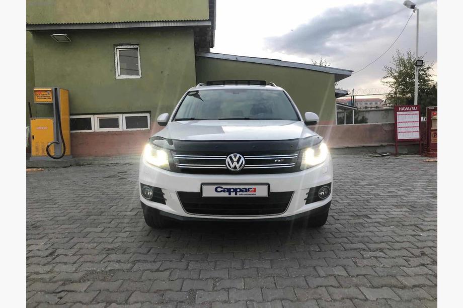 Volkswagen Tiguan 2007–2016 Motorhjelmsdeflektor (EuroCap) Foto 11