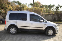 Volkswagen Caddy 2015–2020 Sæt med sidepyntlister og skærmforøgere foto 40