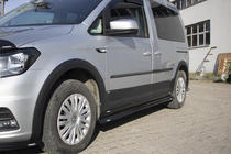 Volkswagen Caddy 2015–2020 Sæt med sidepyntlister og skærmforøgere foto 46