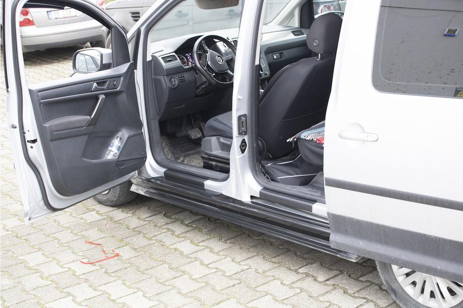 Volkswagen Caddy 2015–2020 Dørtrinslister EuroCap (2 stk., ABS) Foto 9