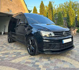 Volkswagen Caddy 2015–2020 Front læbespoiler til kofanger (ABS) foto 4