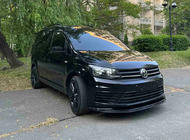 Volkswagen Caddy 2015–2020 Front læbespoiler til kofanger (ABS) foto 5