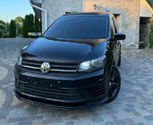 Volkswagen Caddy 2015–2020 Front læbespoiler til kofanger (ABS) foto 3