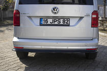 Volkswagen Caddy 2015–2020 Bageste diffuserlip (ABS) foto 5
