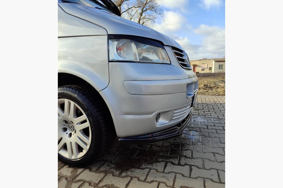 Volkswagen T5 Caravelle 2004–2010 Front læbespoiler til kofanger (ABS) Foto 3