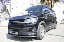 Volkswagen T6 2015–2024 Insektskjold til motorhjelm i carbon-look (EuroCap) foto 9