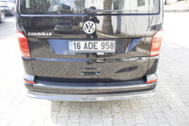 Volkswagen T6 2015–2024 EuroCap bagkofangerbeskytter i carbon-look (ABS) foto 4