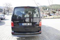 Volkswagen T6 2015–2024 Bageste lip-forlænger i carbon-look (ABS) foto 5