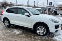 Porsche Cayenne 2010–2017 Vindafvisere med kromliste (4 stk., HIC) foto 3
