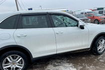 Porsche Cayenne 2010–2017 Vindafvisere med kromliste (4 stk., HIC) foto 7