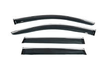 Porsche Cayenne 2010–2017 Vindafvisere med kromliste (4 stk., HIC) foto 4
