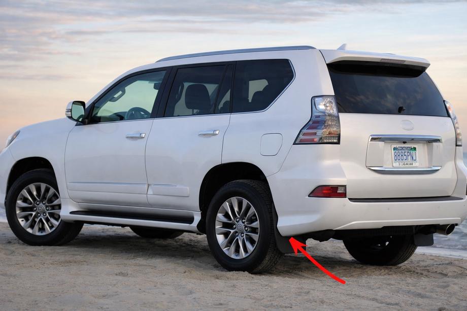 Lexus GX460 2009–2023 Premium bageste stænklapper (2 stk., 2013+) Image