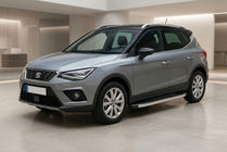 Seat Arona 2017– BlackLine sidetrin (2 stk., aluminium) foto 1