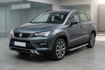 Seat Ateca 2016– BlackLine sidetrin (2 stk., aluminium) foto 1