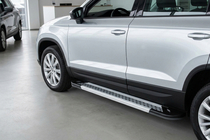 Seat Ateca 2016– Sidetrin New Vision Grey (2 stk., aluminium) foto 1