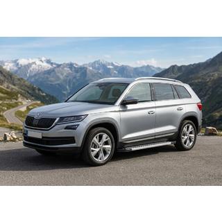 Sidetrin New Vision Grey (2 stk., aluminium) Skoda Kodiaq 2016–2023 foto 1