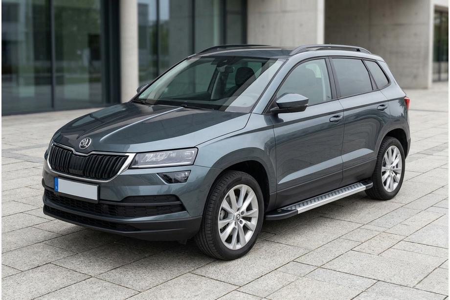 Skoda Karoq 2018– Sidetrin New Vision Grey (2 stk., aluminium) Image