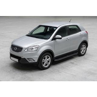 Sidetrin Tayga Black (2 stk., aluminium) foto 1
