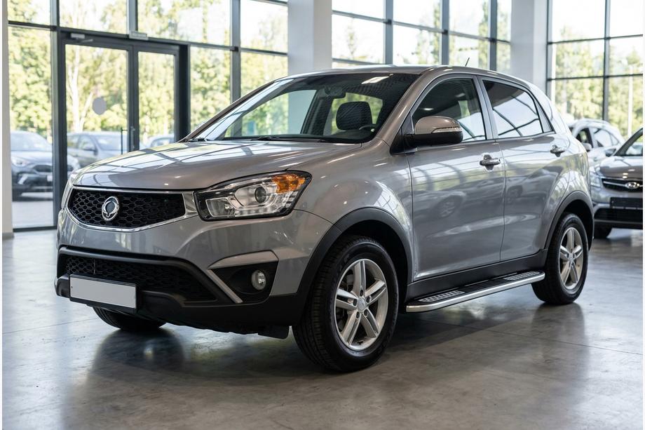 SsangYong Korando 2010–2019 Sidetrin Tayga V2 (2 stk., aluminium) Image