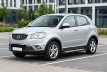 SsangYong Korando 2010–2019 Sidetrin New Vision Black (2 stk., aluminium) foto 1