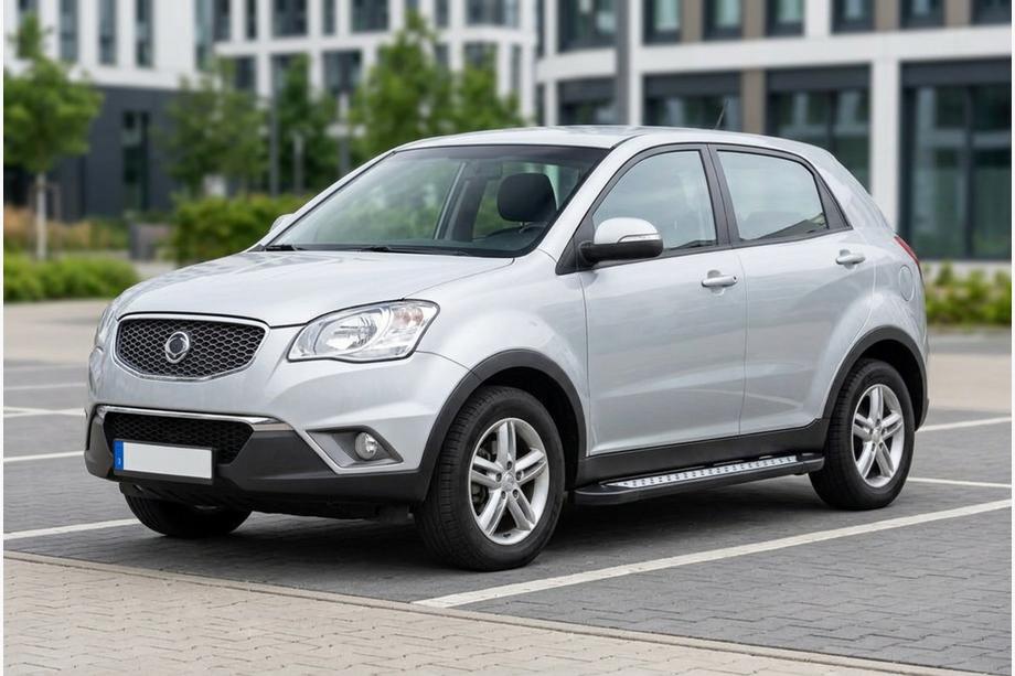 SsangYong Korando 2010–2019 Sidetrin New Vision Black (2 stk., aluminium) Image