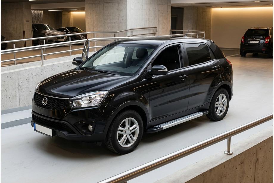 SsangYong Korando 2010–2019 Sidetrin New Vision Grey (2 stk., aluminium) Image