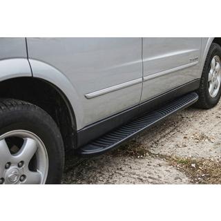 Sidetrin Tayga Black (2 stk., aluminium) foto 1