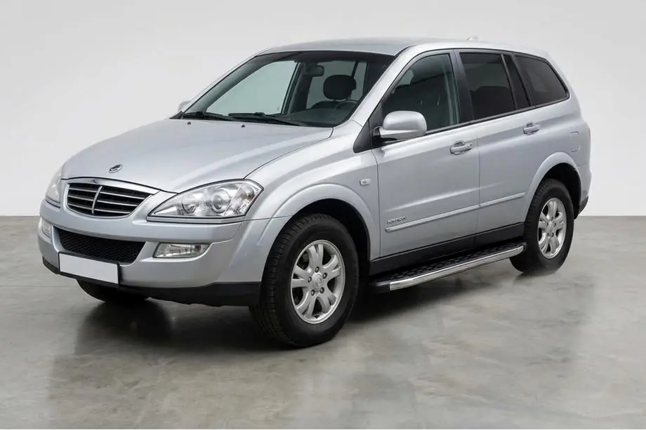 SsangYong Kyron 2005–2014 Sidetrin BlackLine (2 stk., alu) Image