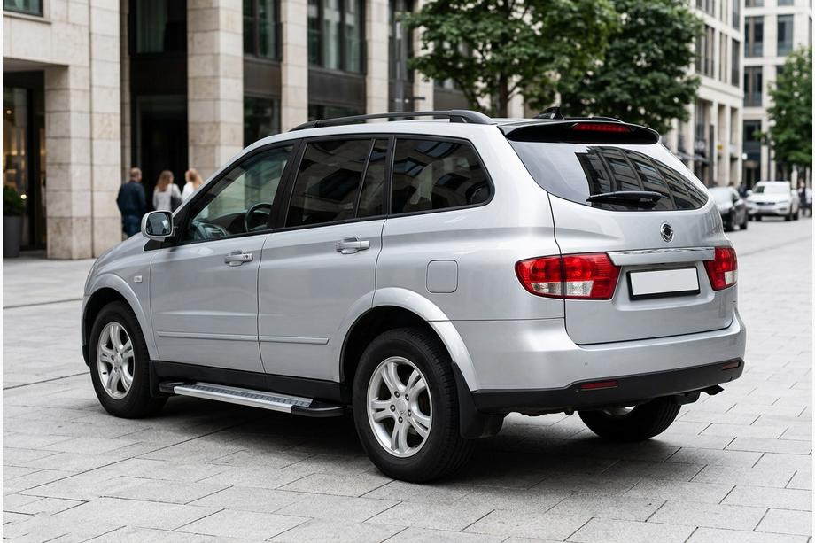SsangYong Kyron 2005–2014 Sidetrin New Vision Grey (2 stk., aluminium) Image