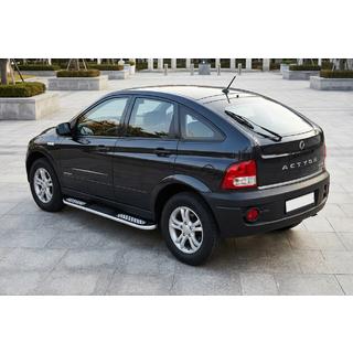 Sidetrin Tayga V2 (2 stk., aluminium) SsangYong Action 2005–2018 foto 1