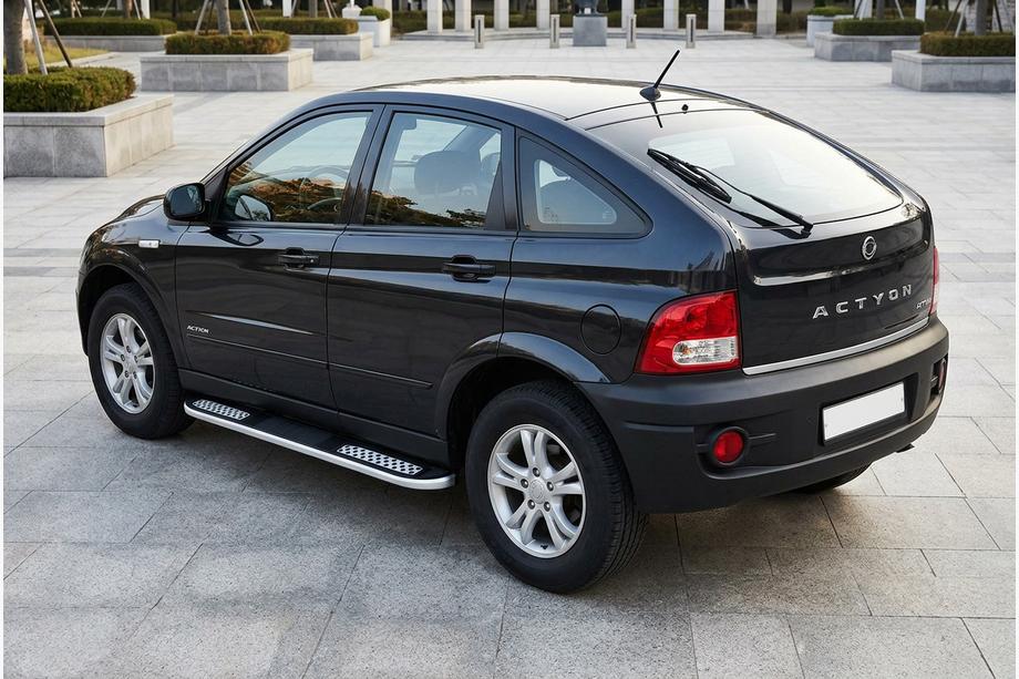 SsangYong Action 2005–2018 Sidetrin Tayga V2 (2 stk., aluminium) Image