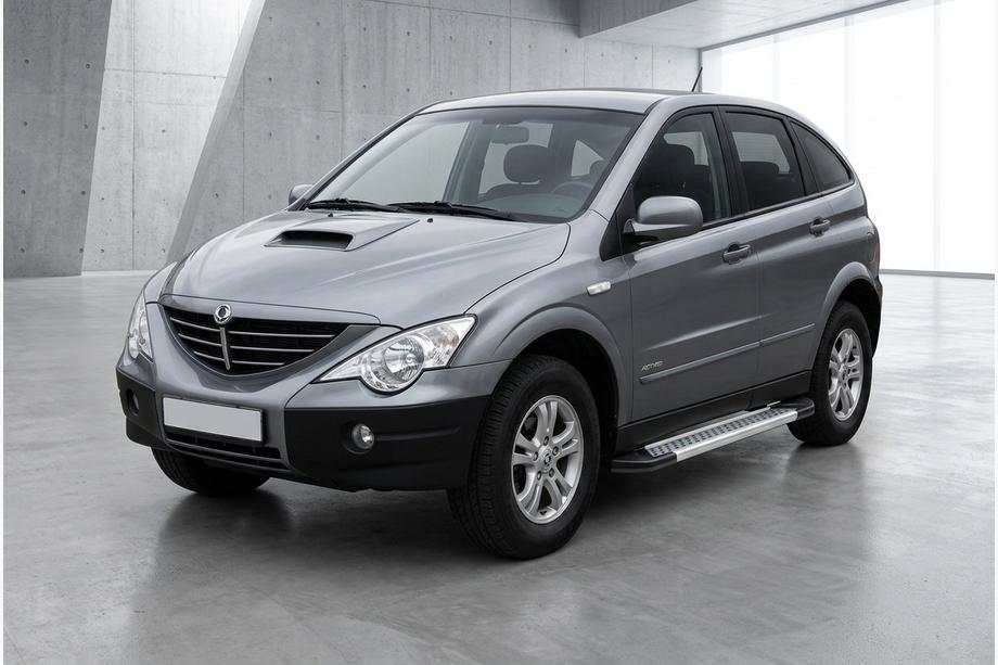 SsangYong Action 2005–2018 Sidetrin New Vision Grey (2 stk., aluminium) Image