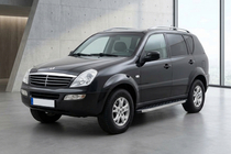 SsangYong Rexton I 2001–2017 BlackLine sidetrin (2 stk., aluminium) foto 1