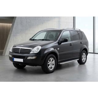 BlackLine sidetrin (2 stk., aluminium) SsangYong Rexton I 2001–2017 foto 1