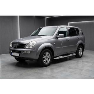 Sidetrin Tayga V2 (2 stk., aluminium) SsangYong Rexton I 2001–2017 foto 1