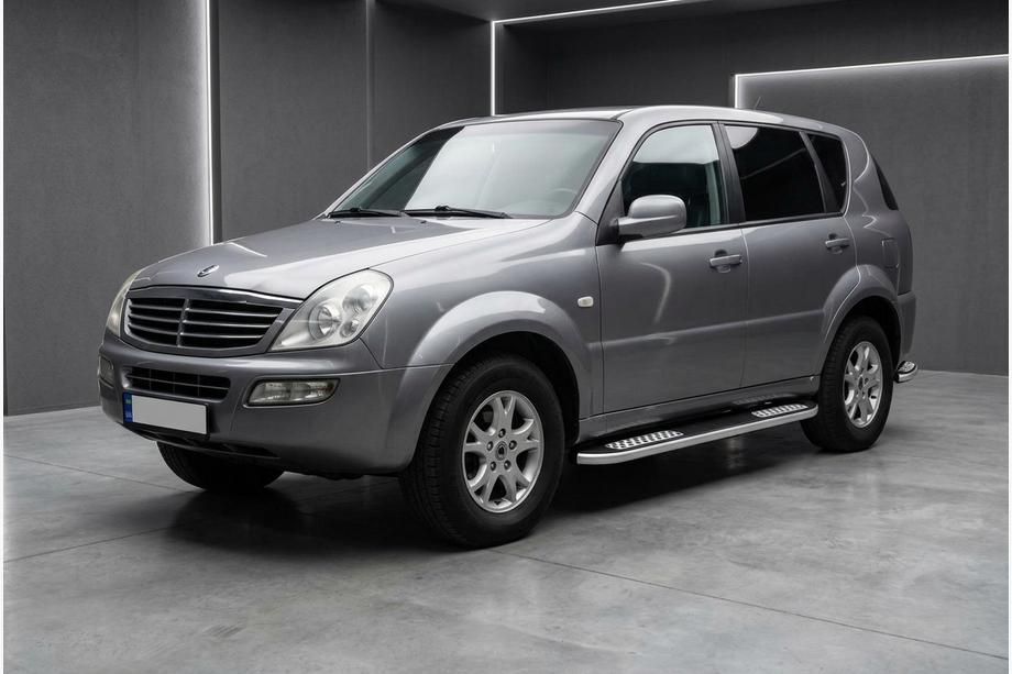 SsangYong Rexton I 2001–2017 Sidetrin Tayga V2 (2 stk., aluminium) Image