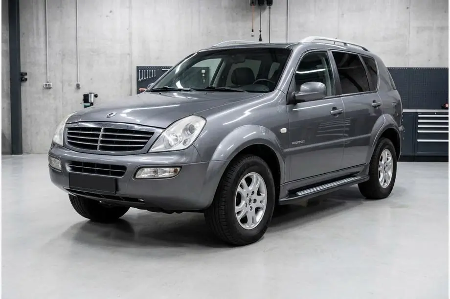 SsangYong Rexton I 2001–2017 Sidetrin New Vision Black (2 stk., aluminium) Image