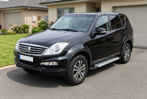 SsangYong Rexton I 2001–2017 Sidetrin Vision New Grey (2 stk., aluminium) 2012-2017 foto 1