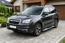 Subaru Forester 2013–2018 Sidetrin Tayga V2 (2 stk., aluminium) foto 1
