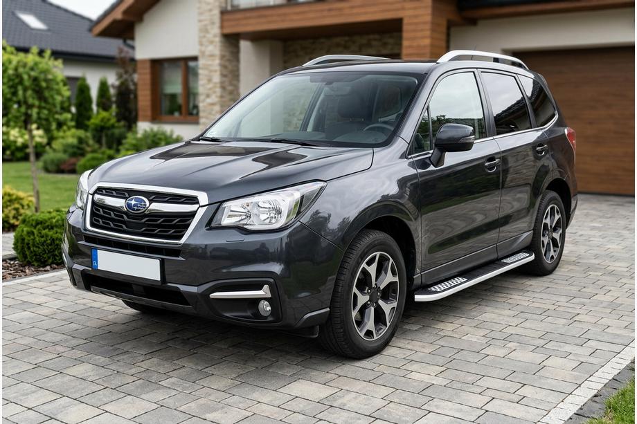 Subaru Forester 2013–2018 Sidetrin Tayga V2 (2 stk., aluminium) Image