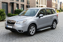 Subaru Forester 2013–2018 Sidetrin New Vision Grey (2 stk., aluminium) foto 1