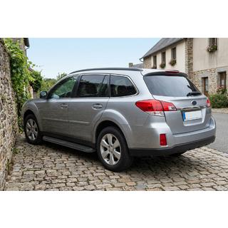 Sidetrin Tayga Black (2 stk., aluminium) foto 1