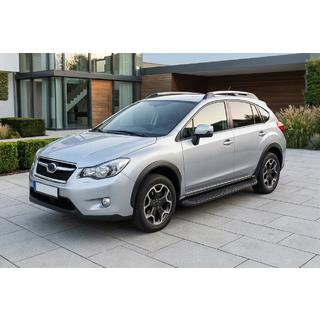 Sidetrin Tayga Black (2 stk., aluminium) foto 1