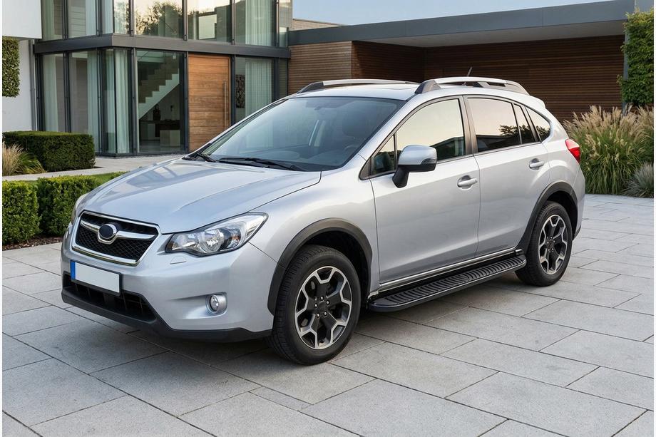 Subaru XV 2011–2017 Sidetrin Tayga Black (2 stk., aluminium) Image