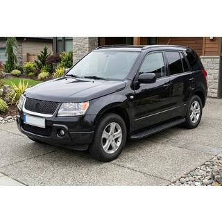 Sidetrin Tayga Black (2 stk., aluminium) Suzuki Grand Vitara 2005–2017 foto 1