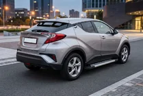 Toyota C-HR 2016–2023 Sidetrin New Vision Grey (2 stk., aluminium) foto 1