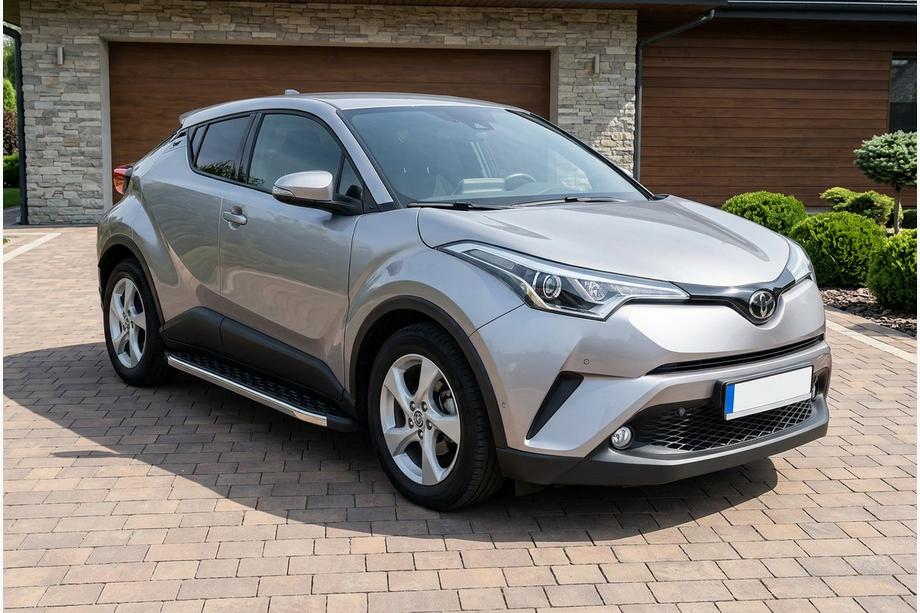 Toyota C-HR 2016–2023 Sidetrin BlackLine (2 stk., alu) Image